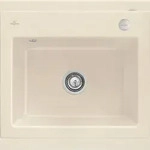 Villeroy & Boch Villeroy&Boch Sp&uuml;lbecken, K&uuml;chensp&uuml;le Subway 60 S Ivory 600x510mm,