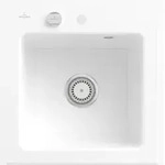 Villeroy & Boch Villeroy&Boch Sp&uuml;lbecken, K&uuml;chensp&uuml;le Subway 45 XS Wei&szlig; Alpin