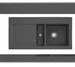 Villeroy & Boch Villeroy&Boch Sp&uuml;lbecken, K&uuml;chensp&uuml;le Subway 60 Graphite