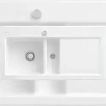 Villeroy & Boch Villeroy&Boch Sp&uuml;lbecken, K&uuml;chensp&uuml;le Subway 60 Wei&szlig; Alpin