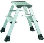 ALCO Trittleiter 2-stufig Aluminium