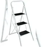 Klapptritt-Leiter mit Antirutsch-Oberfl&auml;che 3-stufig 150 KG (Stufentritt)