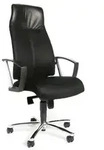 SP Topstar B&uuml;rostuhl / Drehstuhl HIGH SIT UP Al. A1 Stoff schwarz Chrom