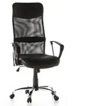 B&uuml;rostuhl / Chefsessel ARTON 20 Netz / Kunstleder schwarz Chrom hjh OFFICE