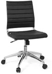 B&uuml;rostuhl / Drehstuhl TRISHA Kunstleder schwarz hjh OFFICE