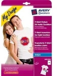 Avery Zweckform Textilfolien f&uuml;r helle Textilien 210x297 mm 24 Blatt