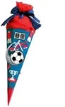 Roth Schult&uuml;te 68cm eckig Soccer - Bastelset rot
