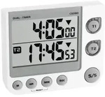 TFA-Dostmann 38.2025 K&uuml;chen-Timer Digitaler K&uuml;chentimer Wei&szlig;