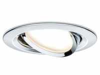 Paulmann LED Einbauleuchte Nova Plus Coin schwenkbar rund 84mm 50° Coin 6W 470lm