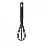 Brabantia Schneebesen Klein Non-Stick Black Line, R&uuml;hrbesen, K&uuml;chenhelfer,