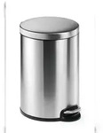 DURABLE Treteimer Edelstahl 20L rund
