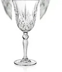 RCR Satz von 6 Weinkelchen Melodia aus Klangglas 21cl