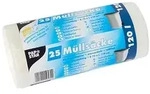Starpak 25 M&uuml;lls&auml;cke, HDPE 120 l 110 cm x 70 cm transparent