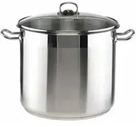 Haushalt International HI 22057 Edelstahl Kochtopf Universaltopf Topf mit Glasdeckel