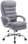 CLP B&uuml;rostuhl XXL Vancouver Stoff Stoff HBT: 116x68x77 cm grau