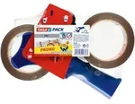tesa Verpackungsklebeband-Abroller Leise abrollbar tesapack Blau, Rot 50 mm (B) x 66