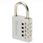 Master Lock Kombinations-Vorh&auml;ngeschloss Aluminium 40 mm 7640EURD