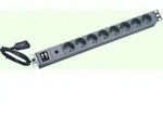 Online USV 19- USV-Kaltger&auml;teadapter/-Steckdosenleiste 8-fach
