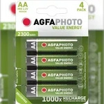 Agfaphoto Akku NiMH, Mignon, AA, HR06, 1.2V/2300mAh Value Energy, Retail Blister