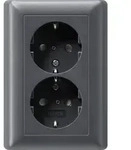 Gira Schuko-Doppelst.dose anth 078328