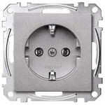 Merten SCHUKO-Steckdose alu MEG2401-0460