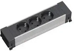 Bachmann Power Frame Steckdoseneinheit 3-fach 3x Steckdose (317.100)