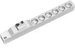 BACHMANN 19" 1HE 6xCEE7/3 1xFI Strom 2,0m CEE7/7