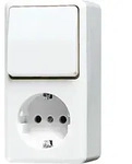 Jung SCHUKO-Steckdose 676 A WW 676AWW