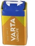 Varta Batterie Alkaline, E-Block, 6LR61, 9V Longlife, Bulk (1-Pack)