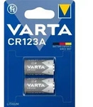 Varta Batterie Lithium, CR123A, 3V Photo, Retail Blister (2-Pack)