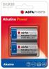 Agfaphoto Batterie Alkaline, Mono, D, LR20, 1.5V Power, Retail Blister (2-Pack)