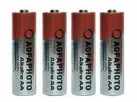 AgfaPhoto Batterie LR06 Mignon 110-802589 AA 1.5V 4 St./Pack.