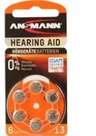 Ansmann 5013243 1x6 Ansmann Zinc-Air 13 (PR48) H&ouml;rger&auml;te Batterien(T)