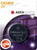 AGFAPHOTO Batterie Lithium Knopfzelle CR2450 3V Blister (1-Pack)