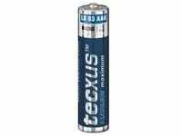 Tecxus Batterie Alkali Micro AAA Blisterkarte