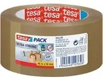 tesa Verpackungsklebeband Leise abrollbar tesapack Ultra Strong Braun 50 mm (B) x 66