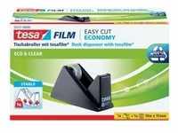 Tischabroller Easy Cut ecoLogo® schwarz inkl. 1 Rolle tesafilm® Eco & Clear 10m x