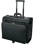 J&uuml;scha Alassio Pilotenkoffer SAN REMO mit Laptopfach und Trolleysystem schwarz
