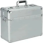 J&uuml;scha ALUMAXX Pilotenkoffer BETHA Aluminium silber 45119