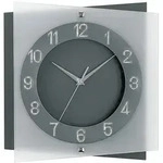AMS W9323 Wanduhr mit anthrazit lackierter R&uuml;ckwand und aufgelegten Zahlen