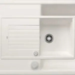 BLANCO GmbH + Co KG BLANCO ZIA 5 S Sp&uuml;le, Becken 520506 wei&szlig;, Einbau von oben, ab