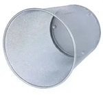 WEDO Papierkorb Office 65254 18l Drahtmetall silber