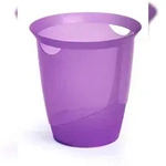 Durable Papierkorb 16l TREND tr.vi mit Tragegriffen