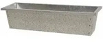 SIENA GARDEN Blumenkasten, silber, 50x18,5x11,5 cm