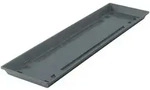 Geli Standard Balkonkasten-Untersetzer 60 cm, Anthrazit, H&ouml;he 25 mm, UV-fest