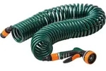 SIENA GARDEN Spiralschlauch-Set Spiralschlauchset 10m mit Comfort Multibrause