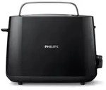 PHILIPS Toaster 2 Schlitze 830 W Schwarz HD2581/90