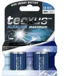 Tecxus 23635 Alkaline maximum LR14/C (Baby), Blau-Silber - Alkali-Mangan Batterie