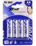 XCell NiMH Akku Mignon AA LR6 HR6 mit 2700mAh