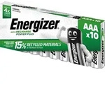 Energizer AAA Wiederaufladbare Batterien Power Plus HR03 700 mAh NiMH 1,2 V 10 St&uuml;ck